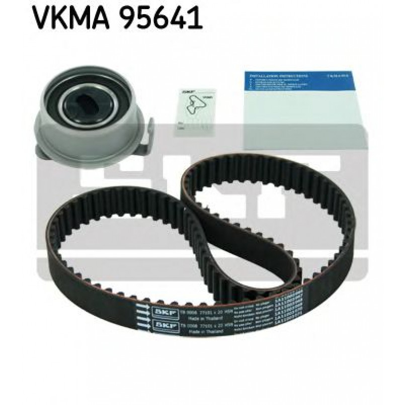 VKMA 95641 SKF Комплект ГРМ (ремінь + ролик)